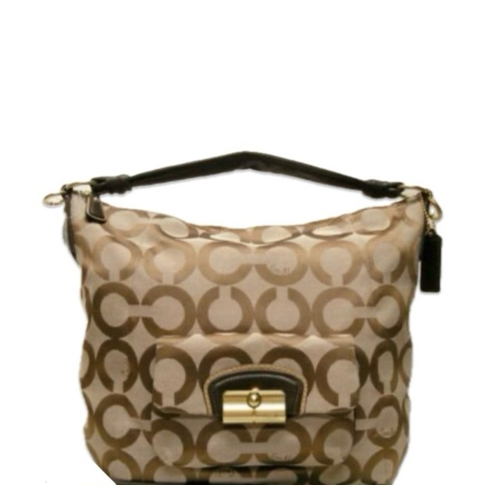 Coach signature “C” Kristin Canvas Handbag